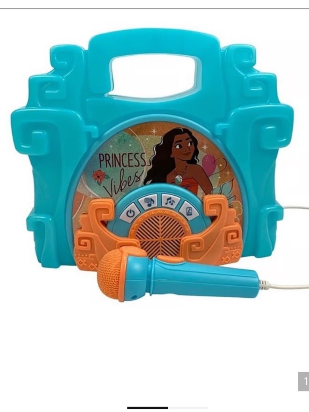 Moana Karaoke Boombox Karaoke System New Without Box